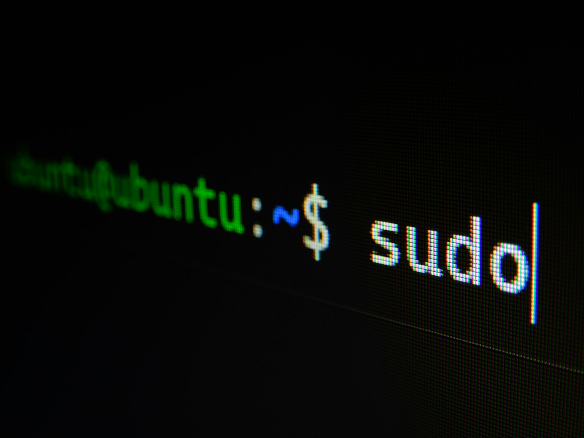 Linux server security hardening with terminal showing security audit